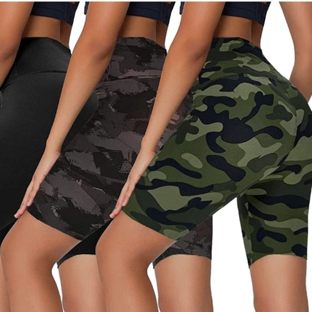 Women's Biker Shorts 3 Pack